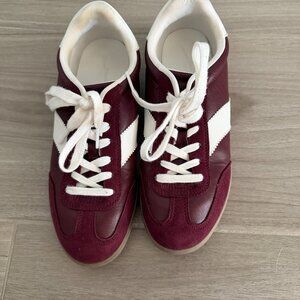 Maroon Sneakers